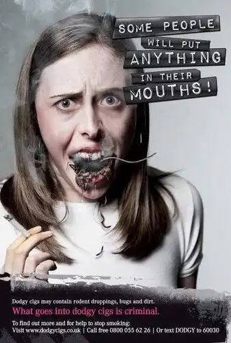 戒烟平面广告(图片内容或会让人不安,慎入)/设计关注1677