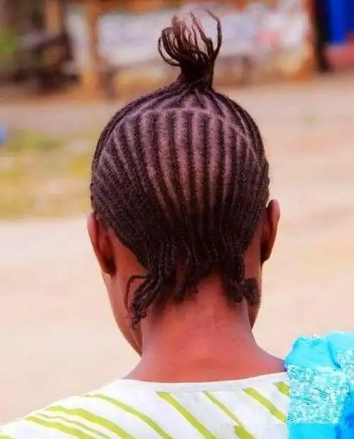 非洲人的奇特发型为了半年不洗头网友倒给钱都不做