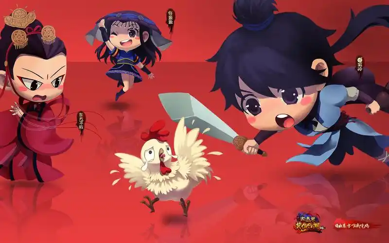 大逃杀今日开战笑傲江湖ol12职业q版吃鸡图赏