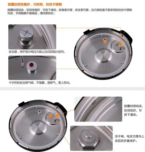 joyoung九阳压力煲全能王系列jyy-50yl2(加送内胆)-小家电-亚马逊中国