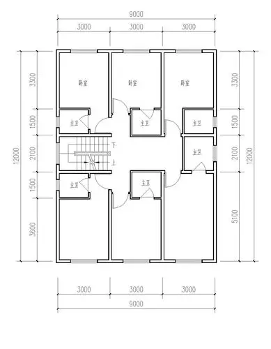 最新两层经典别墅设计平面图欣赏