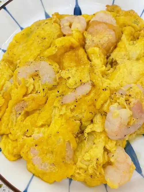 0失败虾仁滑蛋,有手即会,一看就会