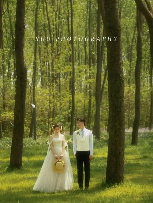 外景森系婚纱照