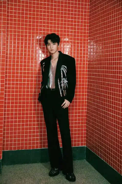 王俊凯超话#王俊凯##王俊凯合照站成人形立牌#来看王俊凯全身照小合集