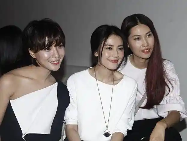 明星与路人合影,佟丽娅全智贤气场太强,而这两位真的美到发光-第15张