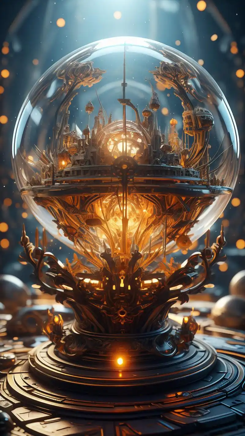 试试这些炫酷的3d球体壁纸吧!