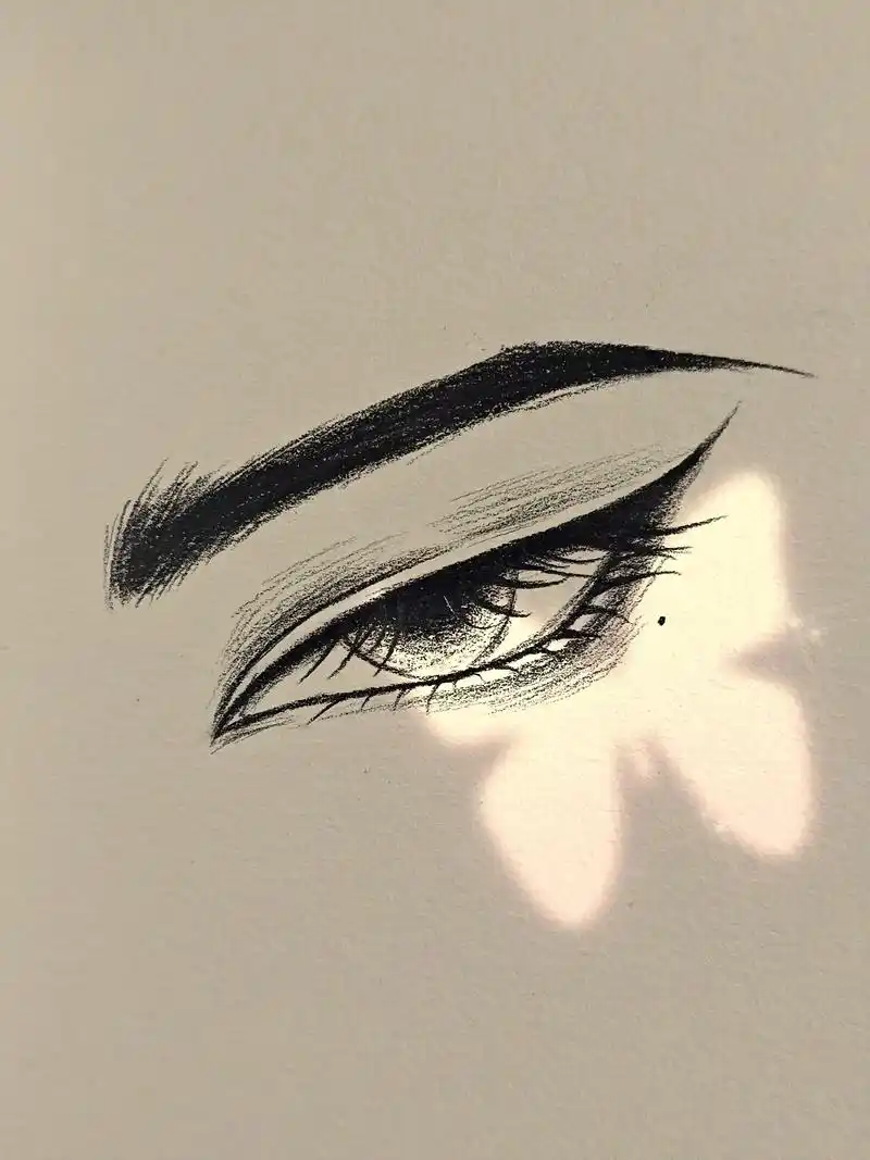 咦,我更新了.哈哈哈
#手绘#眼睛绘画#每日一画