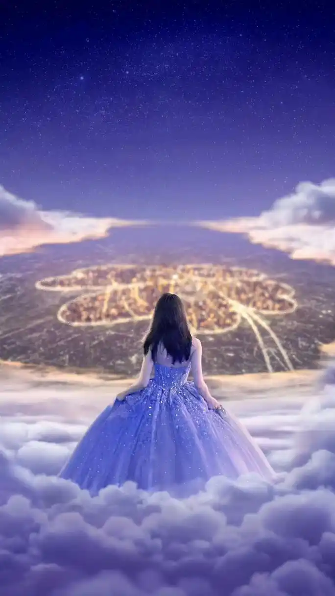 迪丽热巴最新大片背影梦回乔晶晶 光是背影就氛围感拉满了