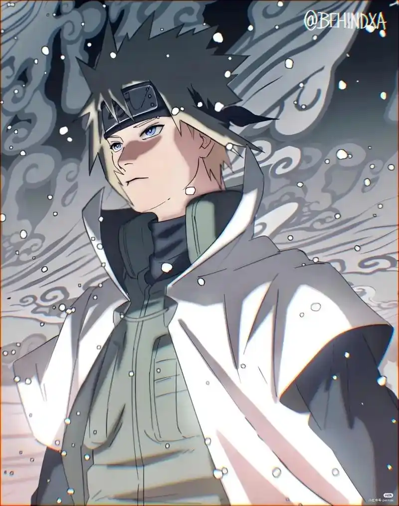 火影忍者#波风水门#帅气图片 - 抖音