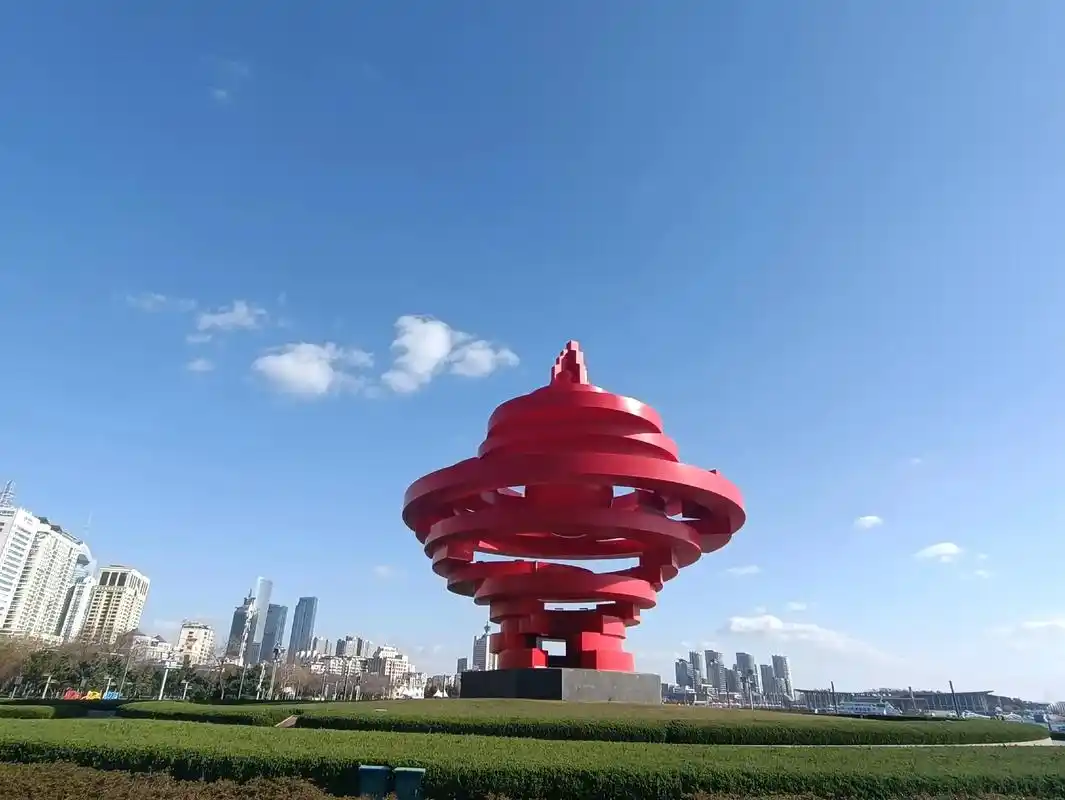 青岛五四广场#原创 #旅游 - 抖音