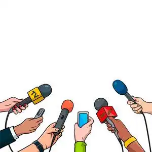 矢量卡通世界新闻图标的漫画风格.世界新闻标志插图象形文字.