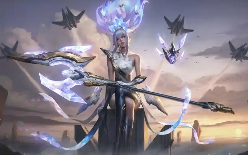 英雄联盟 至臻风女