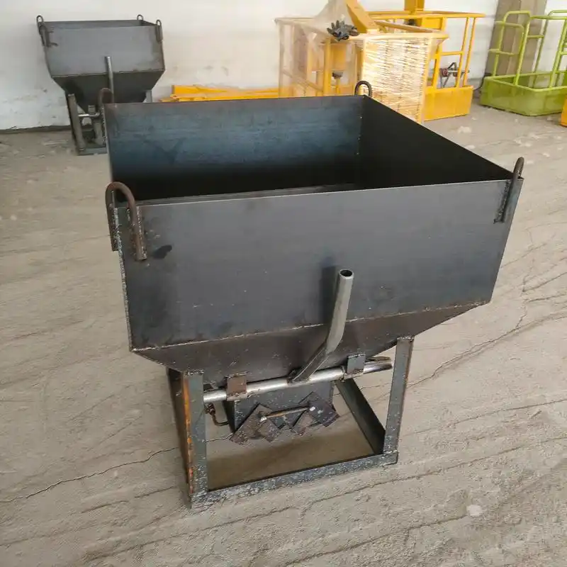 吊车灰斗加厚料斗方形长方形大漏斗混凝土灌灰斗吊斗四方锥形塔吊