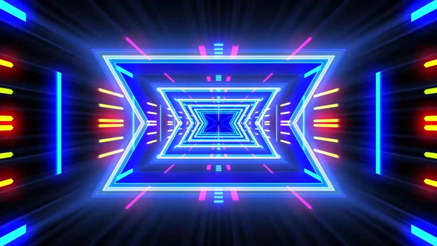 最好的舞台动感t台走秀背景