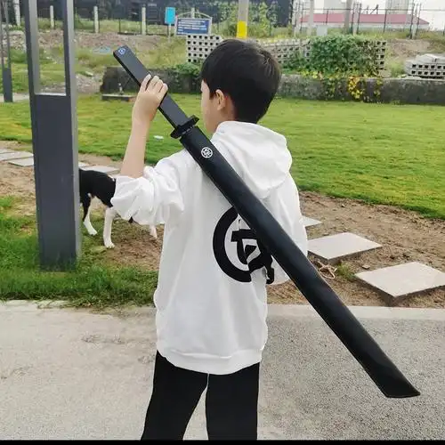 刺客伍六七魔刀千刃大号觉醒版567的儿童玩具模型夜发光1一米男孩礼物