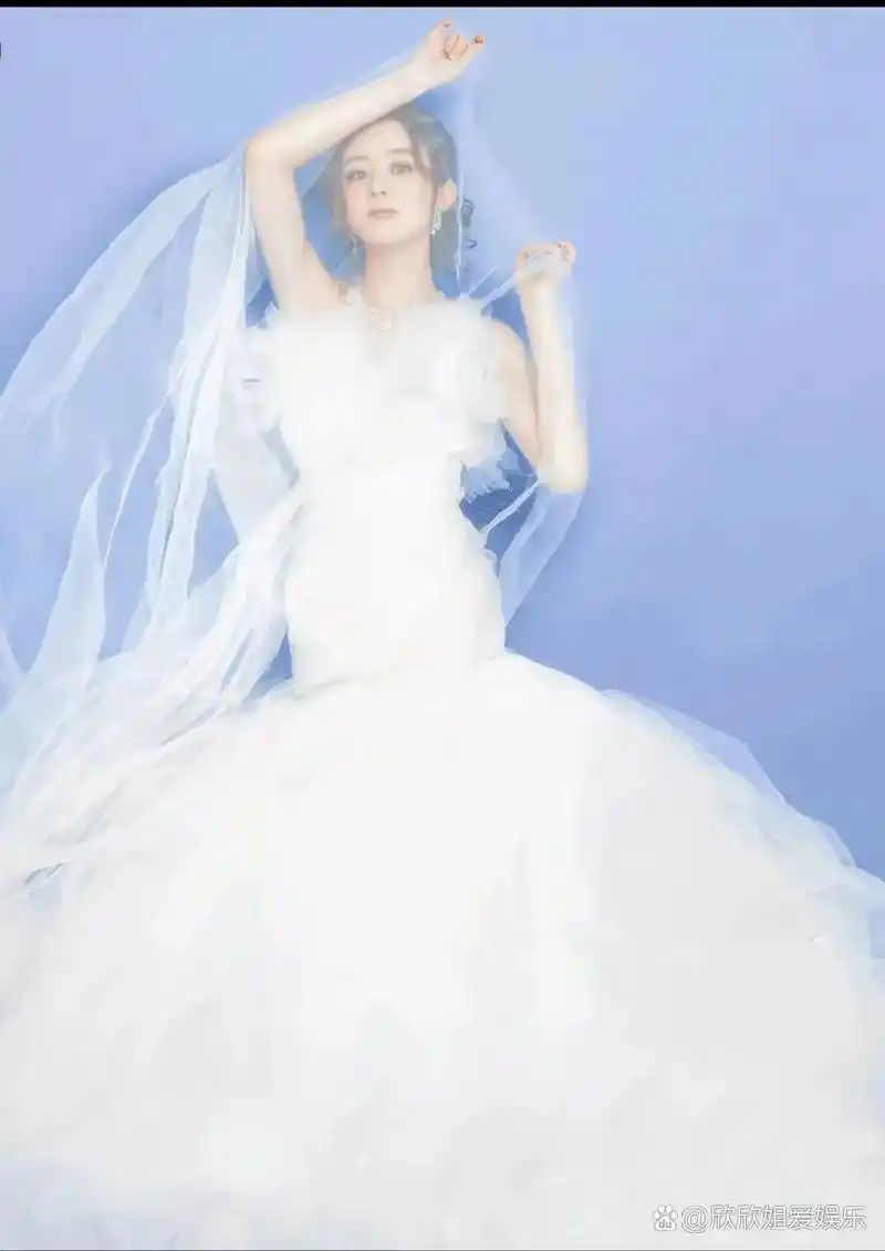 赵丽颖婚纱照,好美呀