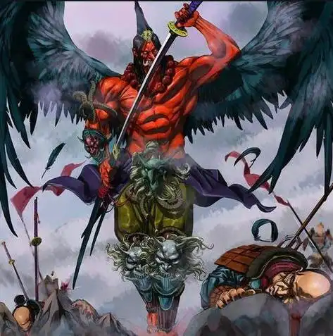 今天咱们来聊一下日本神话里的一种特别有名的怪物——大天狗.