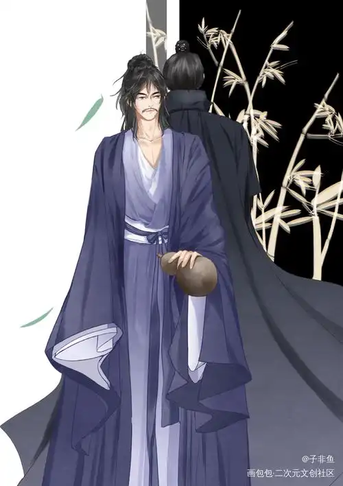 【山河令】产粮进行时_山河令温周剧版温客行·剧版周子舒板绘水彩平