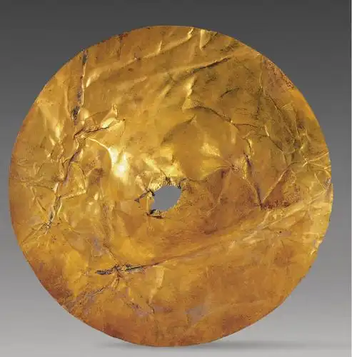 金沙遗址出土喇叭形金器-三星堆与金沙:古蜀文明史上的高峰-图片