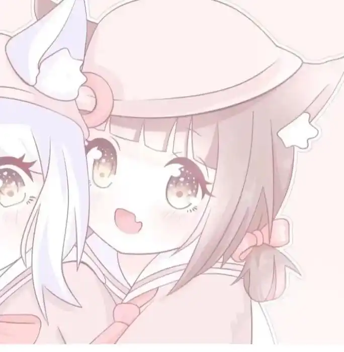 可爱又好看的闺蜜头像  - 抖音