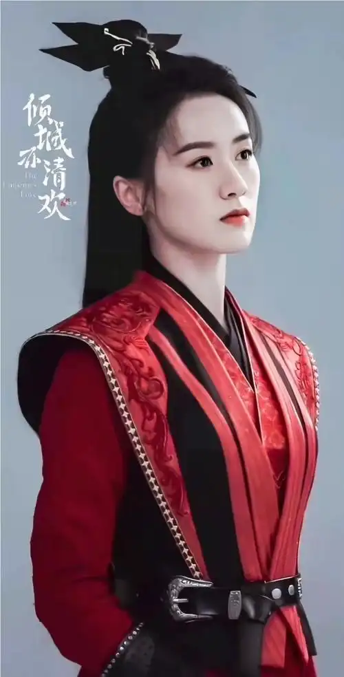 袁冰妍红衣古装yyds穿上红色衣服气质真的好绝一女的