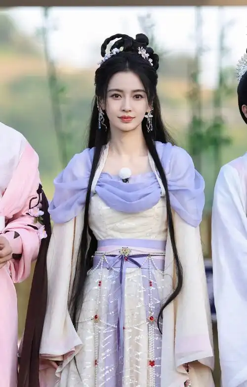 angelababy奔跑吧古装剧照#angelababy奔跑吧古装剧照,真的不是仙女