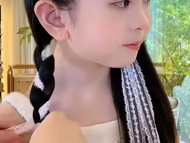 儿童好看汉服发型