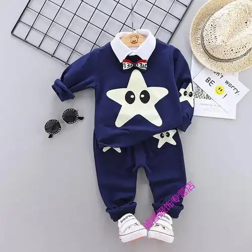迪士尼 小男孩春天穿的衣服2020新款儿童装男童宝宝小童春秋男孩洋气
