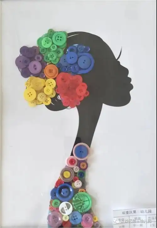 小扣子,大创意 —双滦区第三幼儿园教师纽扣画评比