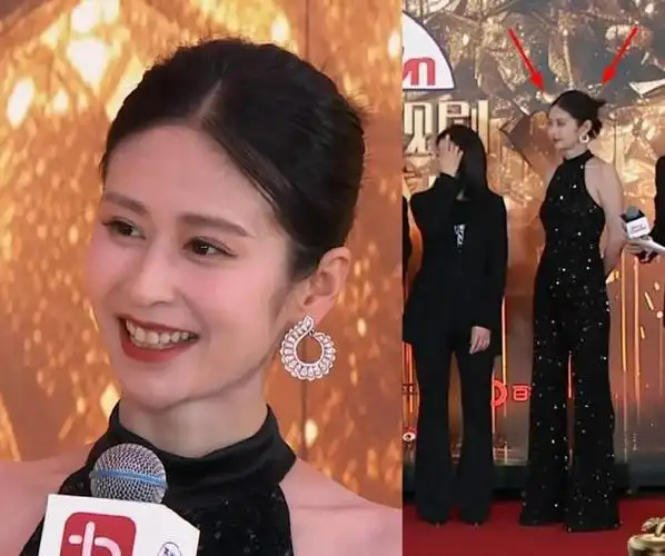 颖儿,看脸是甜美的,没想到原来是个高个子,官方身高169cm的她穿上高跟