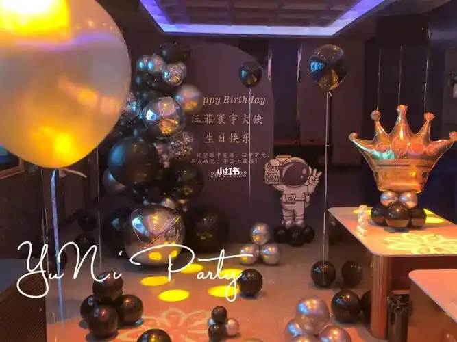 屿你ktv男生生日布置