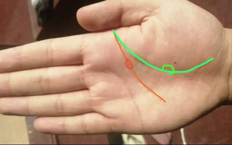 手相知识:有"岛纹"出现一定要留意,最大的破坏因素