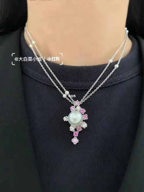 mikimoto御木本南洋珍珠吊坠项链