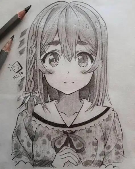 动漫人物手绘铅笔画动漫人物手绘铅笔画简单