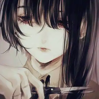 霸气冷酷动漫女生头像