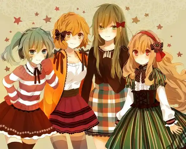 求高清动漫图,里面有3-7个动漫人物,要高清的,越多越好,最好可以打包