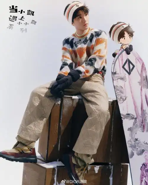 王俊凯超话你俩看啥呢98#当小凯遇上小小凯系列