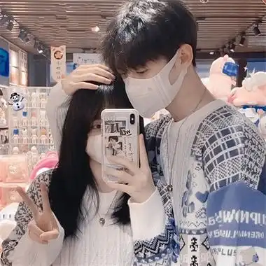 超甜情侣头像唯美真人高清可爱甜蜜情头图片