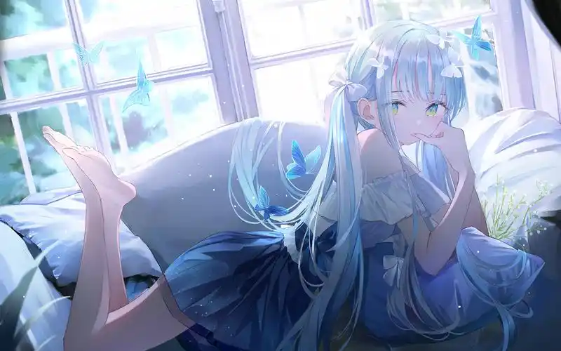 动漫二次元美女高清桌面壁纸