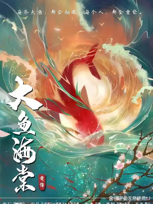 《大鱼海棠》是一部中国动画电影,由梁旋和张春两位导演共同创作.