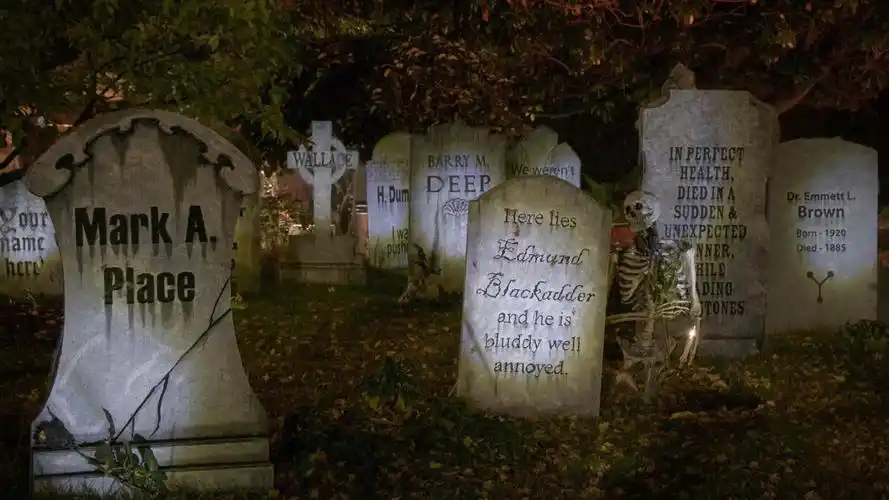 万圣节幽灵骷髅主题恐怖阴森桌面壁纸高清