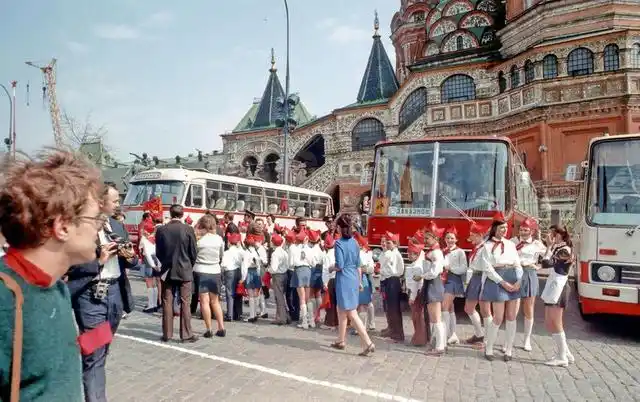 40年前的苏联生活彩色老照片