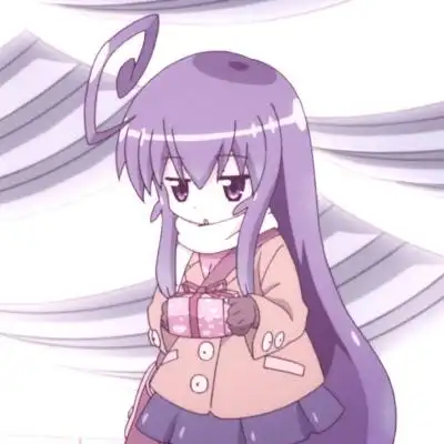 江淮紫色系甜美可爱日系软妹动漫女生头像