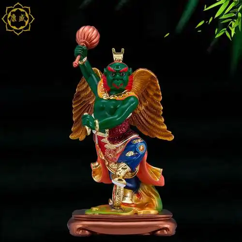 五营将军神像哪吒三太太子二郎神杨戬雷公中坛摆件