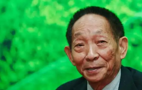 图文:袁隆平肖像