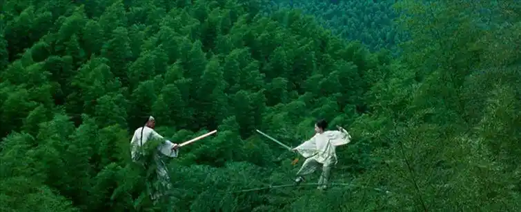 引来无数后人致敬,其中就包括《卧虎藏龙》和《十面埋伏》