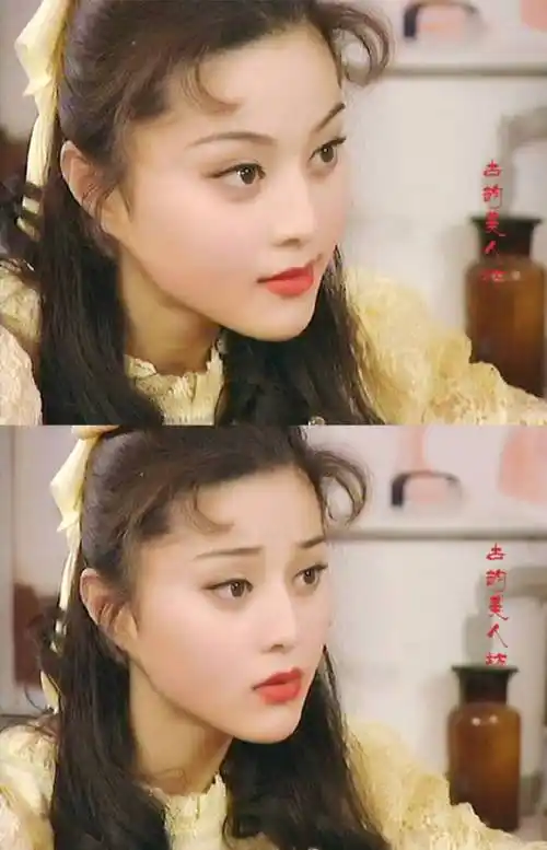 被范冰冰的一张美图给惊艳到了原来年轻时的她这么漂亮