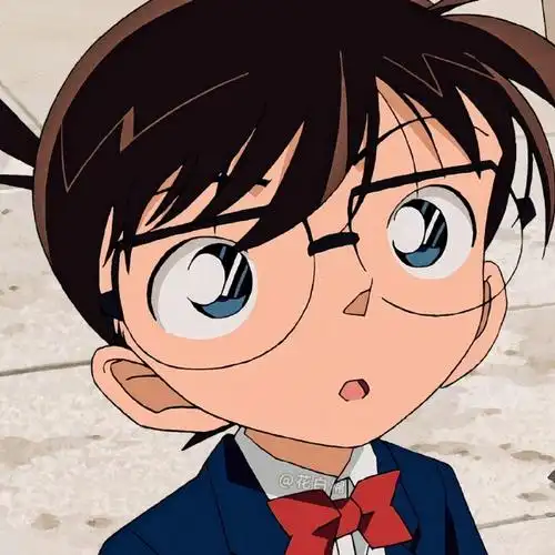 名侦探柯南##江户川柯南#大眼镜 萌仔 小柯南