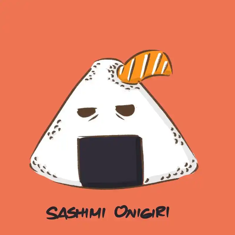 "万物有灵"系列插画—饭团篇#原创插画 - 抖音