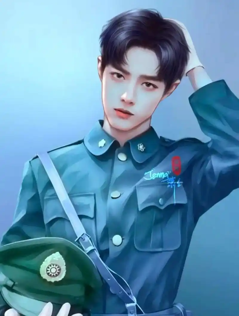 肖战手绘|可奶可酷,身上有一种难得的少年感 夹缝中成长,劫难中历练.